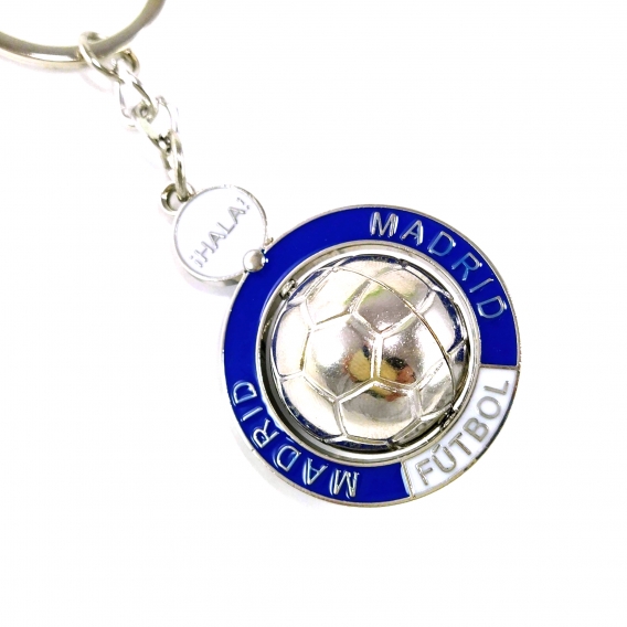 Llavero Madrid Futbol para hombre regalos moda originales balon llaves coche españa