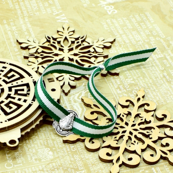 Pulsera de Andalucía y Betis con Virgen del Rocío ajustable para hombre y mujer