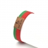 Pulsera elástica con la bandera Portugal, Gallo de Barcelos, muñeca 18-20 cm.