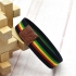 Pulsera elástica Rastafari, reggae Jamaica, para hombre y mujer
