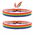 Pulsera bandera LGTBI, orgullo gay, de tela con el arcoíris.
