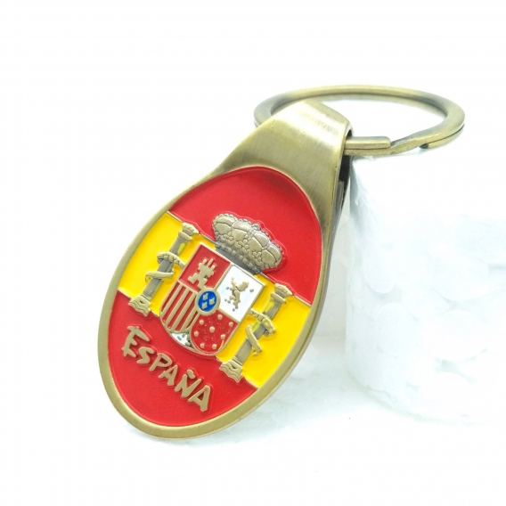 Llavero ovalado para llaves original de España, llavero cortauñas, distintos modelos