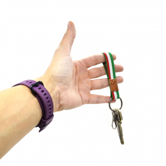 Pulsera con la bandera de Italia, bandera italiana elastica Italy