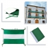 Bandera de Andalucia 100x70, bandera andaluza de tela impermeable resistente sol UVA