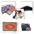 Monedero elefante, cartera turca bordada, bolsa de la suerte con cremallera, billetero 15 x 10 cm aprox.