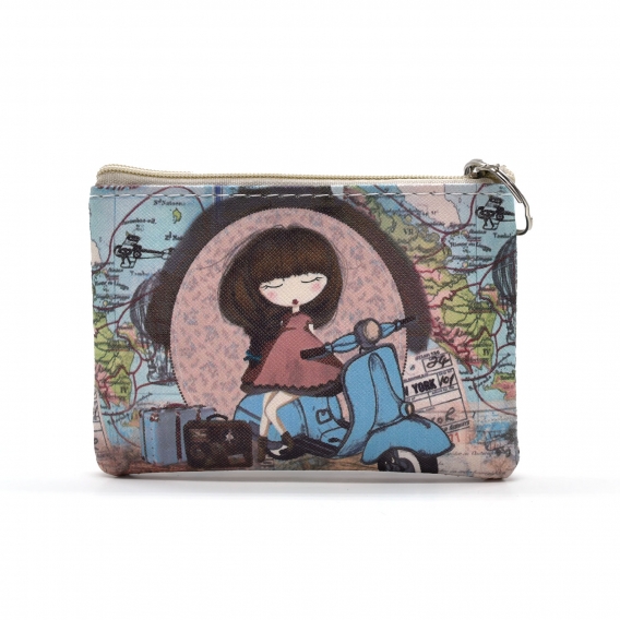 Billetera Pequeña Carteras Para Mujer Joven Mini Carteras De Moda