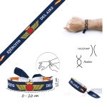Pulsera ejercito de tierra español. Pulsera de tela bandera de España del ejercito, regalos para militar.