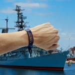 Pulsera ejercito de tierra español. Pulsera de tela bandera de España del ejercito, regalos para militar.