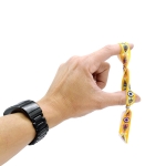 Pulsera de tela, pulseras trenzadas, etnicas, de colores, ajustable para niños y niñas, mujer y hombre.