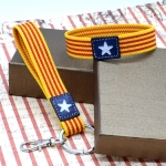 Pulsera de la banderas Cataluña y Aragon masculina