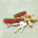 Pulsera bandera Portugal, Gallo de Barcelo, colores seleccion portuguesa de futbol ,muñeca 18-20 cm.