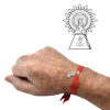 Pulsera virgen del Pilar con la bandera de España,zaragoza. Elegir cantidad