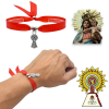 Pulsera virgen del Pilar con la bandera de España,zaragoza. Elegir cantidad