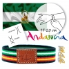 Pulsera de España y Andalucía o fútbol betis, elástica. Llavero y conjunto.