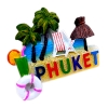 Imán Krabi Phuket, Tailandia, Regalo Viajero phuket, Islas Phi Phi, Souvenir Krabi Exótico, Imán Decorativo Nevera