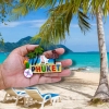 Imán Krabi Phuket, Tailandia, Regalo Viajero phuket, Islas Phi Phi, Souvenir Krabi Exótico, Imán Decorativo Nevera
