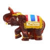 Iman 3D tailandia, iman para nevera templo tailandes, elefante y palmeras importado, resina, recuerdo thai