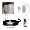 Pulsera sak yant ha taew, yantra budista proteccion, tatuaje angelina, bendiciones buda, tibetano, thailandes lineas tatuaje