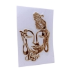Pegatina Buda, stickers budismo metalizados, espirituales, amuletos adhesivos, taza, coche, movil, cuadernos, espejos...