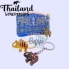 Llavero thailandia, llavero de elefantes, tuk tuk y mapa de tailandia con colores tailandeses, souvenir calidad importado
