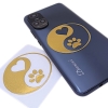 Pegatinas de gatos, Premium para movil, cristal, Coche, Laptop - Gato Dorado, Perro, Yin Yang y Huella - Resistentes