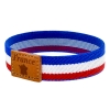 Pulsera con la bandera de Francia, bandera francesa elastica france