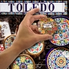 Imán Decorativo Toledo España - Colección Exclusiva "Alma de Toledo" - Cerámica Artesanal Vibrante - Souvenir