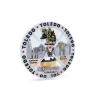 Imán Decorativo Toledo España - Colección Exclusiva "Alma de Toledo" - Cerámica Artesanal Vibrante - Souvenir