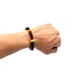 Pulsera rasta de hilo elastico, bandera rasta, Hippie, Bod Marley, jamaica