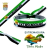 Pulsera de la bandera de Extremadura, pulsera extremeña con escudo, extremeño