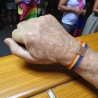 Pulsera elástica LGTBI, de tela con el arcoíris , orgullo Gay, transexual, lesbianas.
