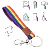 Llavero arco iris de la bandera LGTBI para hombre y mujer