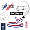 Pulsera bandera Francia, Rep.Checa, Países bajos... fútbol.