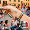 Pulsera con la bandera de Italia, bandera italiana elastica Italy