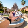 Imán de Barcelona, Sagrada Familia, Parque Güell, Recuerdos de Viaje, Mosaico Gaudí, Museo Dalí, Souvenir Barcelona