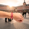 Pulsera de tela, Comunidad de Madrid, mujer y hombre.
