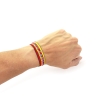 Pulsera bandera de Cataluña y Aragón, Catalunya de tela para hombre y mujer.