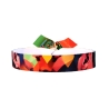 Pulsera de tela LGTBIQ+, Lesbianas, Gays, Transexuales, Bisexuales, Intersexuales y Queer.