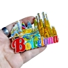 Imán de Barcelona, Sagrada Familia, Parque Güell, Recuerdos de Viaje, Mosaico Gaudí, Museo Dalí, Souvenir Barcelona