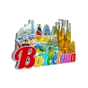 Imán de Barcelona, Sagrada Familia, Parque Güell, Recuerdos de Viaje, Mosaico Gaudí, Museo Dalí, Souvenir Barcelona