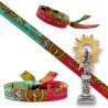 Pulsera virgen del Pilar con la bandera de España,zaragoza. Elegir cantidad