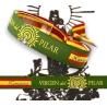 Pulsera de tela Virgen del Pilar, ajustable, dferentes modelos, Cinta colgante de la Medida de la Virgen del Pilar.