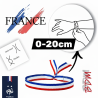 Pulsera bandera Francia, Rep.Checa, Países bajos... fútbol.