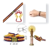 Pulsera virgen del Pilar con la bandera de España,zaragoza. Elegir cantidad