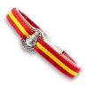 Pulsera Virgen del Rocío, bandera de España. Elige tu medida
