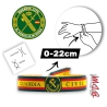 Pulsera Guardia Civil de tela con cierre deslizante para hombre y mujer. Elige cantidad