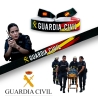 Pulsera Guardia Civil de tela con cierre deslizante para hombre y mujer. Elige cantidad
