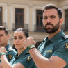 Pulsera Guardia Civil de tela con cierre deslizante para hombre y mujer. Elige cantidad