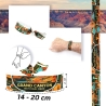 Pulsera Parques Nacionales USA | Yosemite, Gran Cañón, Yellowstone, Zion y Smoky Mountains | Brazalete Ajustable (14-20 cm)