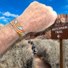 Pulsera Parques Nacionales USA | Yosemite, Gran Cañón, Yellowstone, Zion y Smoky Mountains | Brazalete Ajustable (14-20 cm)